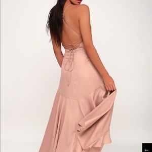 Beautiful mauve dress